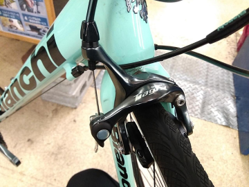 買取事例】BIANCHI VIA NIRONE7 アルミフレームロードバイク | 自転車