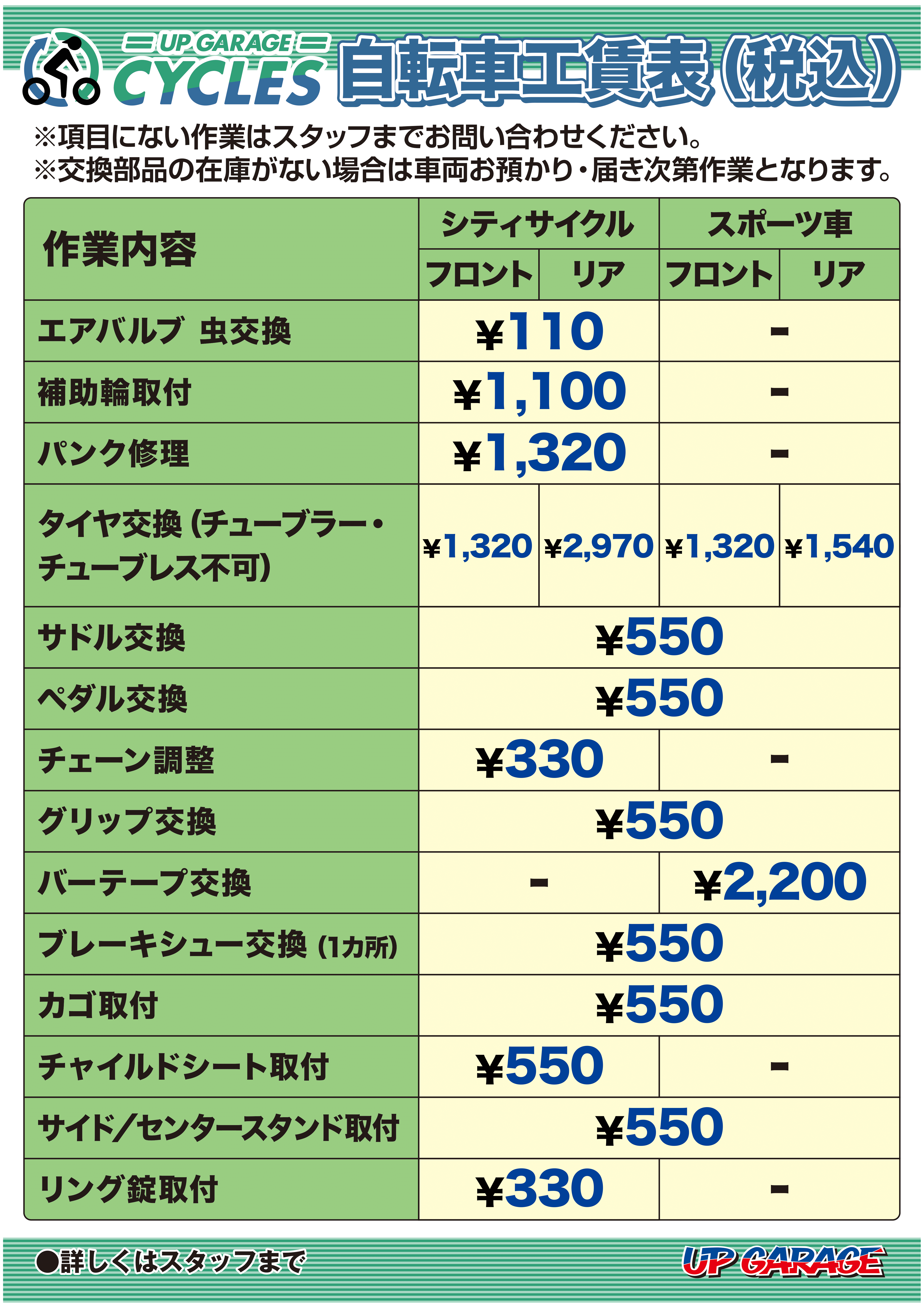 自転車のパンク修理にかかる費用は〇〇円！自分でもできる？ | 自転車買取ならアップガレージサイクルズ